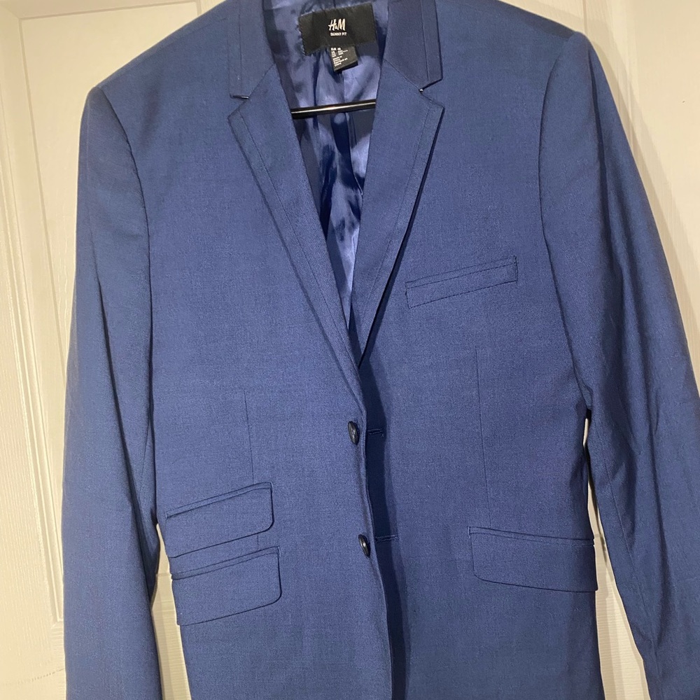 H&M blue blazer size 38R